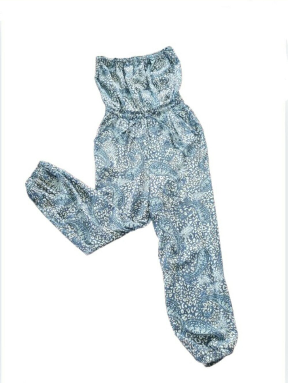 Indigo Rose Strapless Jumpsuit S